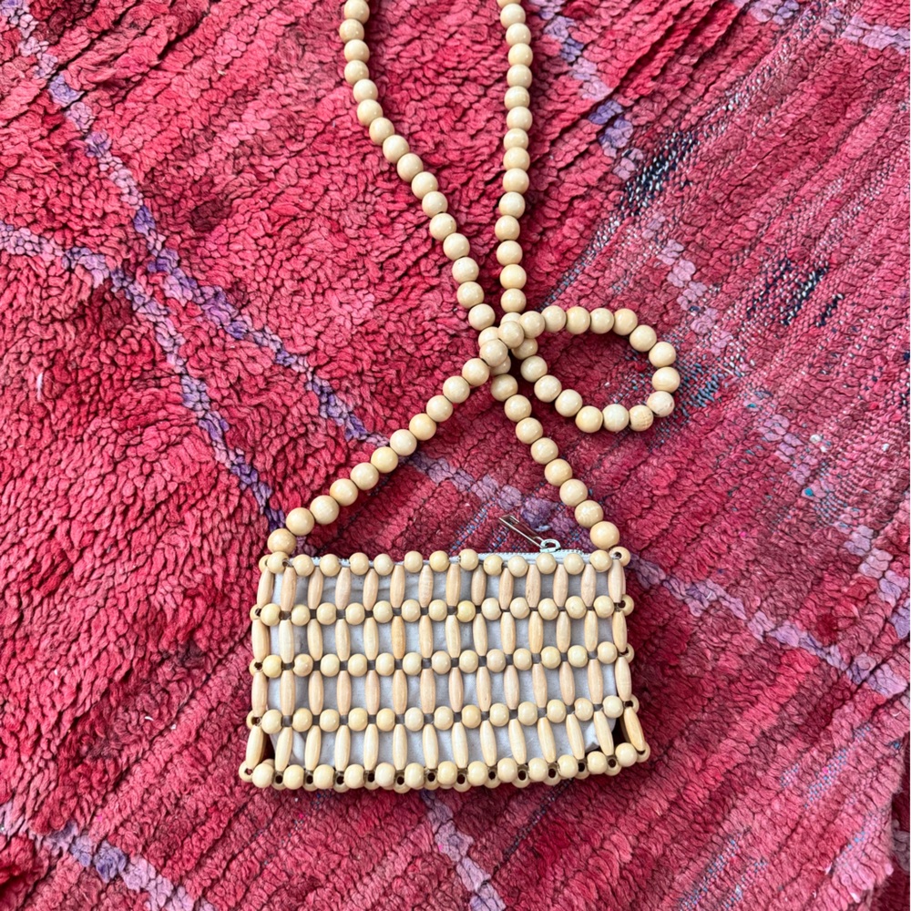 Beaded Crossbody Bag